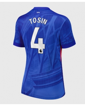 Chelsea Tosin Adarabioyo #4 Maglia Gara Casa Repliche 2025-26 Donna Maniche Corte